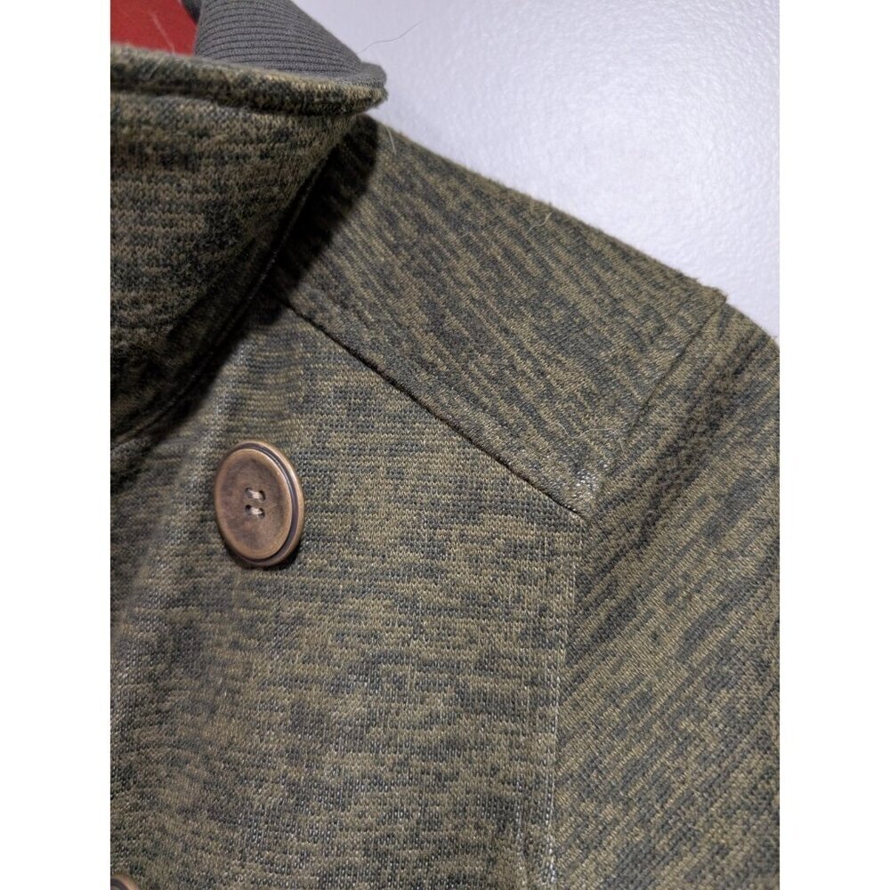Prana Women's Martina Heathered Green Soft-Shell Jacket Full Zip Military Sz XS - Picture 7 of 16